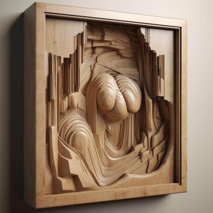 نموذج ثلاثي الأبعاد لآلة CNC 3D Art 